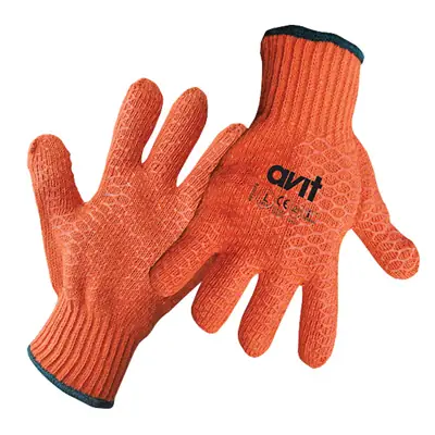 Read more on Avit AV13078 | Protective Gripper Gloves Large, Non-Slip (L)