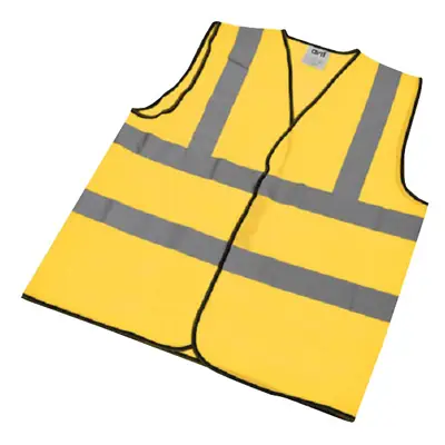 Read more on Avit AV13100 | Hi-Vis Safety Waistcoat Extra Large, Hook & Loop Fastening, Yellow (XL)