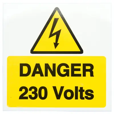 Read more on Industrial Signs IS1910SA | Self Adhesive Danger 230 Volts Vinyl Label 150x225mm Pack of 10