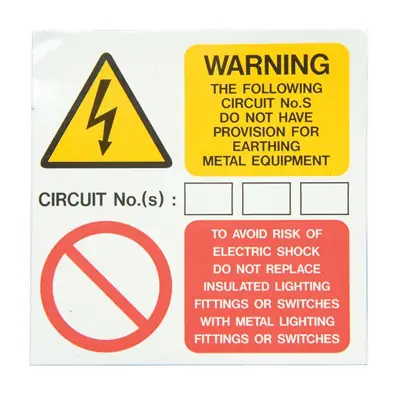 Read more on Industrial Signs IS7910SA | Self Adhesive Earth Provision Vinyl Labels 75x75mm Pack of 10