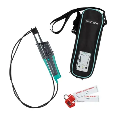 Read more on Kewtech KEWISO2 | 690v AC/DC Safety Isolation Kit with Voltage Tester, Proving Unit and Lock Off Device