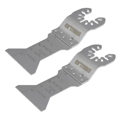 Read more on Armeg MTB44BIMTP | 44mm Bi-Metal Multi Tool Blade Twin Pack, Silver