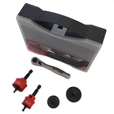 Read more on Armeg TBSSH5PCSET | Acceler8% Brocket & Hole Saw Bush Installation Set, 5 Piece