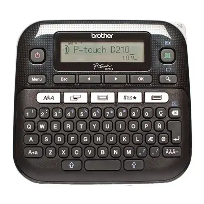 Read more on Brother PT-D210VP | Office Desktop Thermal Transfer Label Printer/Maker with AC Adapter, Tape Cassette and Carry Case