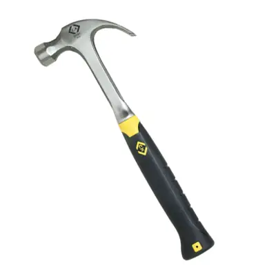 Read more on CK 357001 | 16oz Anti Vibration Claw Hammer with Forged Steel Head and Shaft with Shock Absorbing Rubber Grip