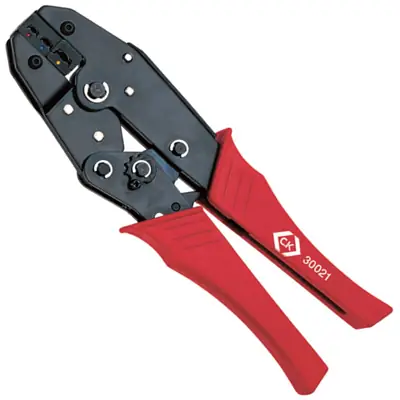 Read more on CK 430021 | 220mm Ratchet Crimping Plier Tool For 0.5-6.00mm Pre Insulated Terminals