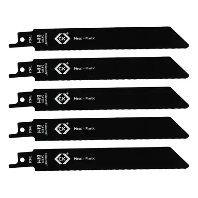 Read more on CK T0823 | 150mm 24TPI Bi-Metal Multi-Purpose Reciprocating Saw Blades (5 Pack)