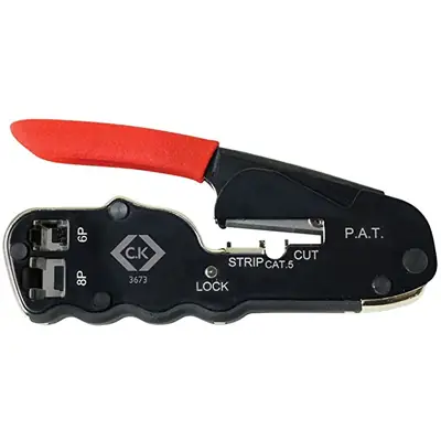 Read more on CK T3673 | Compact Ratchet Crimping Plier for Modular Plugs