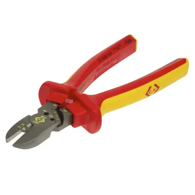 Read more on CK T39071-3180 | 180mm Redline VDE CombiCutter3 Max Side Cutters Stripper Bender Shear