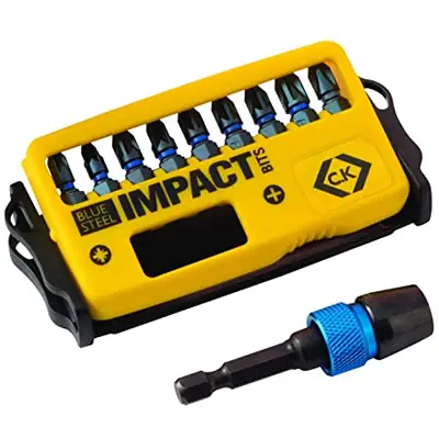 Read more on CK T4510 | Pozi Blue Steel Impact Screwdriver Bit, Set of 10
