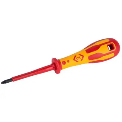 Read more on CK T49143-2 | 6x100mm 1000v Insulated VDE PZ Electrician Screwdriver with Soft Grip