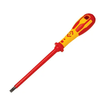 Read more on CK T49144-035 | 3.5x100mm 1000v Insulated VDE Slotted Parallel Screwdriver