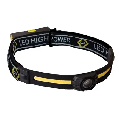 Read more on CK T9630USB | 5700K 400lm IP54 Head Torch with 4 Lighting Modes