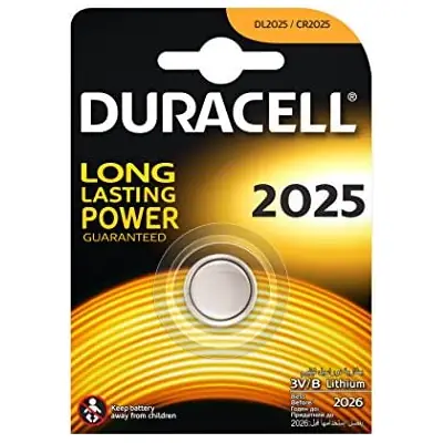 Read more on Duracell DL2025 CELL BATT | 3V Lithium Coin Cell Button Battery