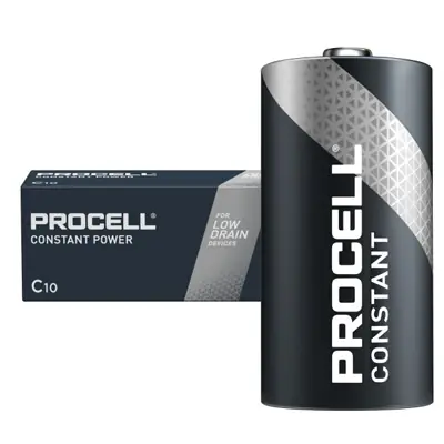 Read more on Duracell Procell MN1400 C BATTERY | Plus Power Alkaline Type C Size Battery (Pack of 10)