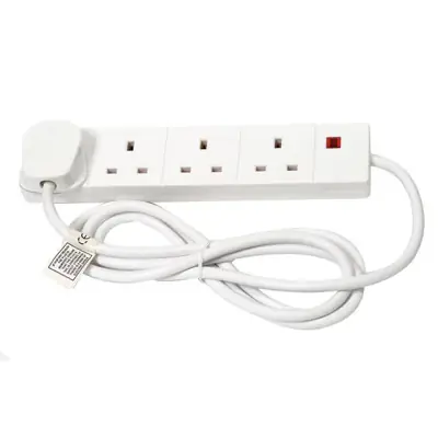 Read more on Green Brook 1119 | 4 Gang Extension Lead Strip with 1.6m Cable, Neon Power Indicator, 13A Plug + Switch