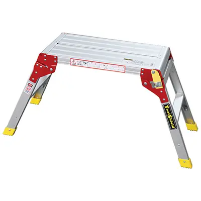 Read more on Green Brook LADP | Norslo Aluminium Work Platform Ladder with Non-Slip & Gripping Feet