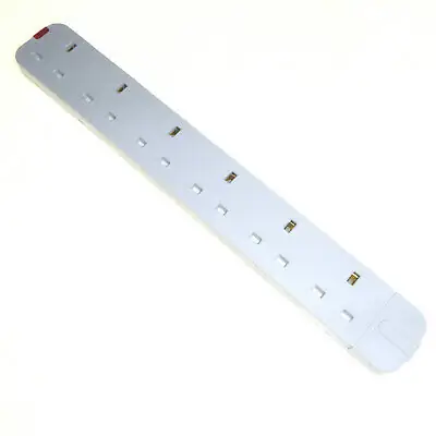 Read more on Niglon RS613W | 6 Gang Trailing Unswitched Socket with Neons, White