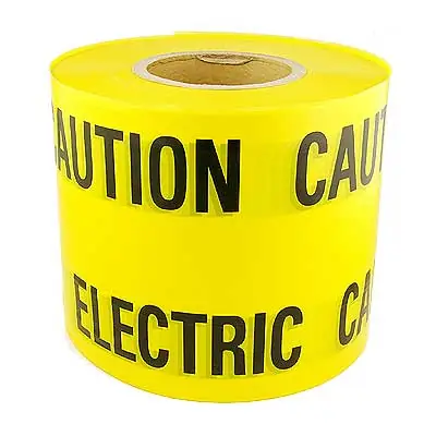 Read more on Olympic Fixings 093-337-005 | 150mmx365m Caution Electrical Cable Underground Warning Hazard Tape, Yellow