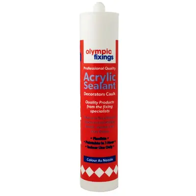 Read more on Olympic Fixings 238-510-005 | Acrylic Decorators Caulk Sealant, White