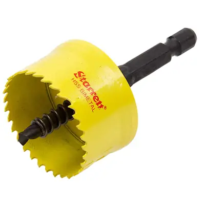 Read more on Starrett CSC32 | 32mm Bi Metal HSS Cordless Smooth Cutting Holesaw