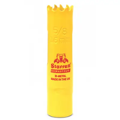 Read more on Starrett FCH0058 | 16mm Fast Cut Bi Metal HSS Holesaw