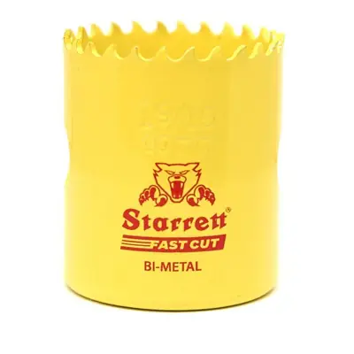 Read more on Starrett FCH0196 | 40mm Fast Cut Bi Metal HSS Holesaw