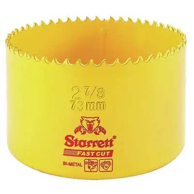 Read more on Starrett FCH0278 | 73mm Fast Cut Bi Metal HSS Holesaw