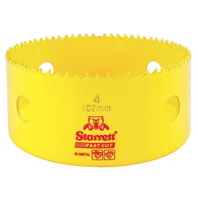 Read more on Starrett FCH0400 | 102mm Fast Cut Bi Metal HSS Holesaw