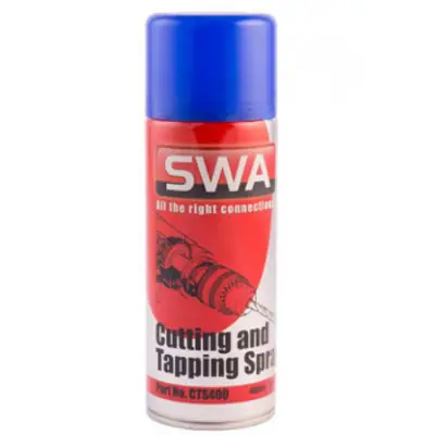 Read more on SWA CTS400 | 400ml Cutting & Tapping Aerosol Spray for Drilling, Tapping & Reaming All Metals
