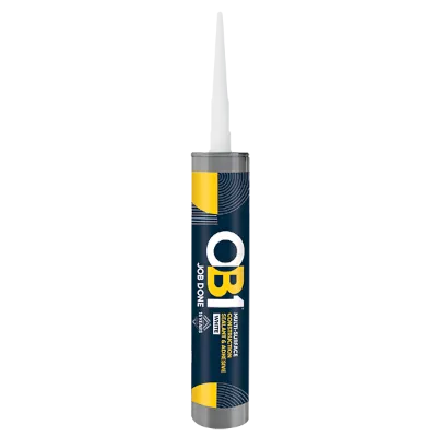 Read more on Unicrimp OB1SCS290W | Construction Sealant & Adhesive Multi-Purpose White (290ml)