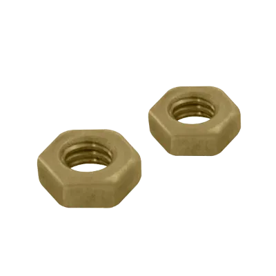 Read more on Unicrimp QBFNM4 | Brass Nut Hexagon M4 (Pack Of 100)