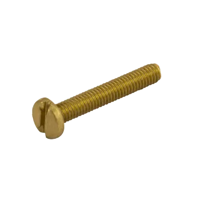 Read more on Unicrimp QMS4-8B | Brass Screws Slotted Panhead M4x8mm (Pack Of 100)