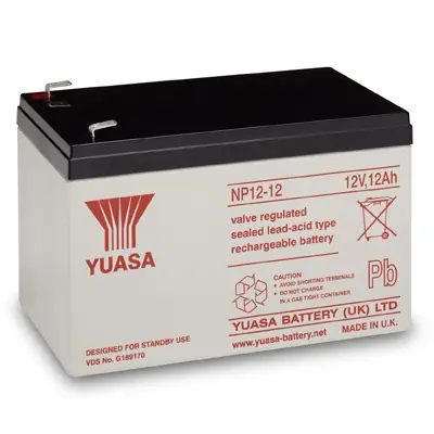 Read more on Yuasa NP12-12V | 12v 12.0Ah General Purpose Valve Regulated Sealed Lead Acid Battery