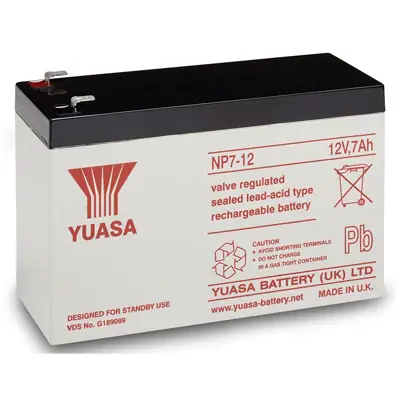 Read more on Yuasa NP7-12V | 12v 7.0Ah General Purpose Valve Regulated Sealed Lead Acid Battery
