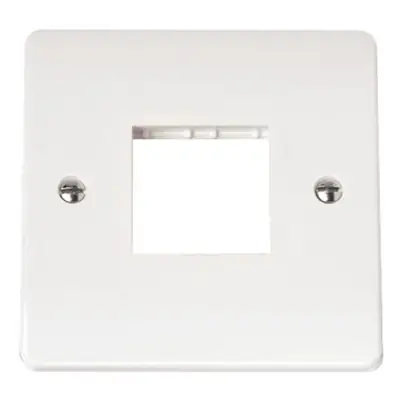 Read more on Click Scolmore CMA402 | Mode 1 Gang 2 Module Minigrid Front Plate
