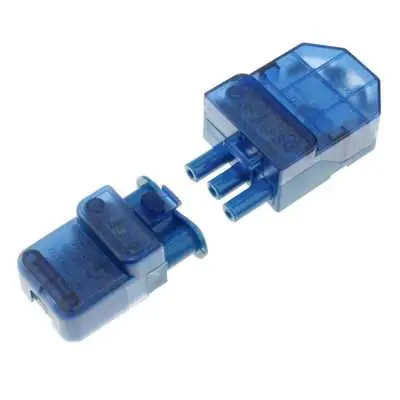 Read more on Click Scolmore CT101C | Clickflow 20A 3 Pin Plug-In Flow Connector, Blue