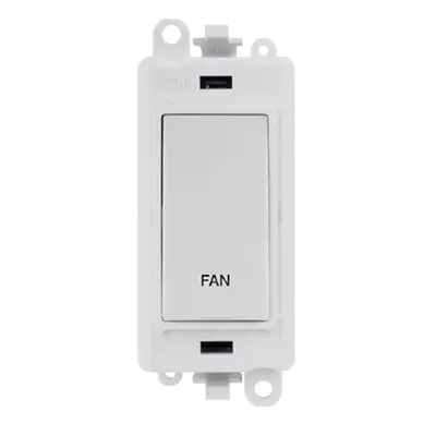 Read more on Click Scolmore GM2018PW-FN | Gridpro 20A Double Pole Fan Switch Module, Polar White