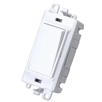Read more on Click Scolmore GM2018PW | Gridpro 20A Double Pole Switch, Polar White