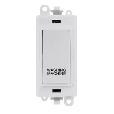 Read more on Click Scolmore GM2018PW-WM | Gridpro 20A Double Pole Washing Machine Switch Module, Polar White