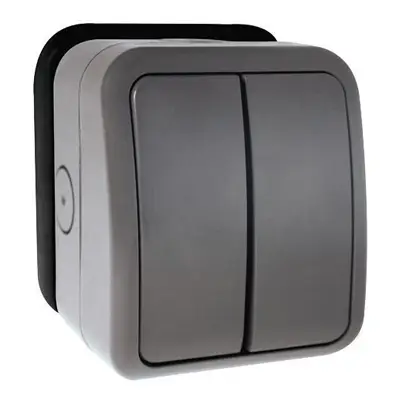 Read more on Click Scolmore OA402AGU | Aquip66 2 Gang IP66 Weatherproof Outdoor Unfurnished Switch Enclosure with MiniGrid Yoke