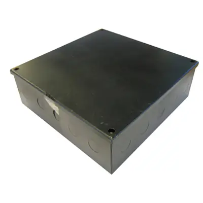 Read more on Green Brook 12124GK | 300x300x100mm Galvanised Electrical Surface Enclosure Adaptable Box Knockout