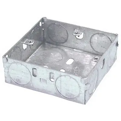 Read more on Green Brook 135 | 35mm 1 Gang Metal Switch & Socket Back Box