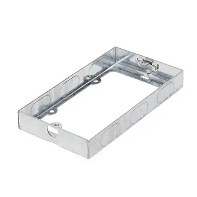 Read more on Green Brook 216EB | 16mm 2 Gang Extension Metal Back Box