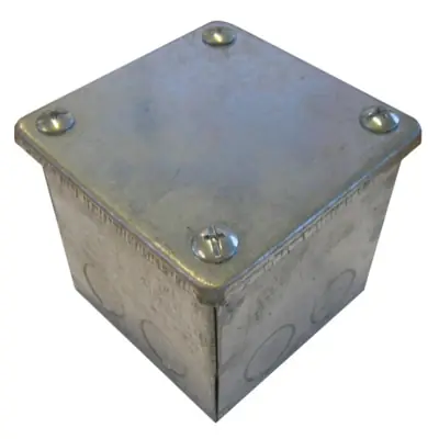 Read more on Green Brook 332GK | 75x75x50mm Steel Knockout Adaptable Box