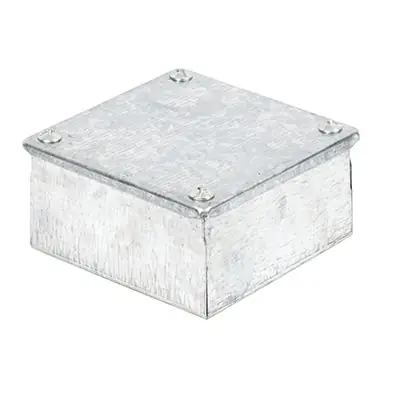 Read more on Green Brook 442GP | 100x100x50mm Steel Plain Adaptable Box