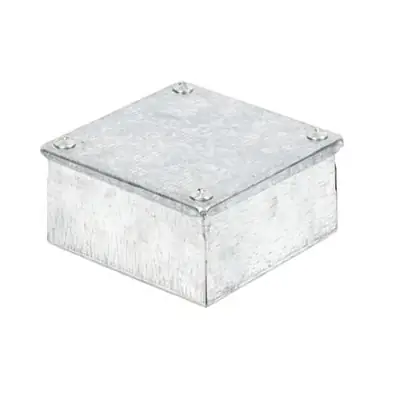 Read more on Green Brook 444GP | 100x100x100mm Steel Plain Adaptable Box