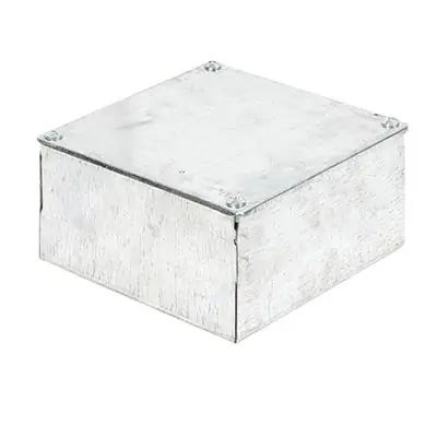 Read more on Green Brook 663GP | 150x150x75mm Steel Plain Adaptable Box