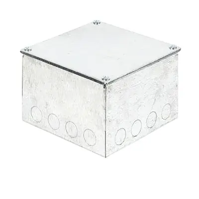 Read more on Green Brook 664GK | 150x150x100mm Steel Knockout Adaptable Box