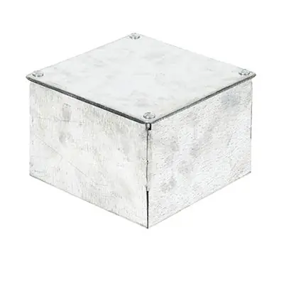 Read more on Green Brook 664GP | 150x150x100mm Steel Plain Adaptable Box